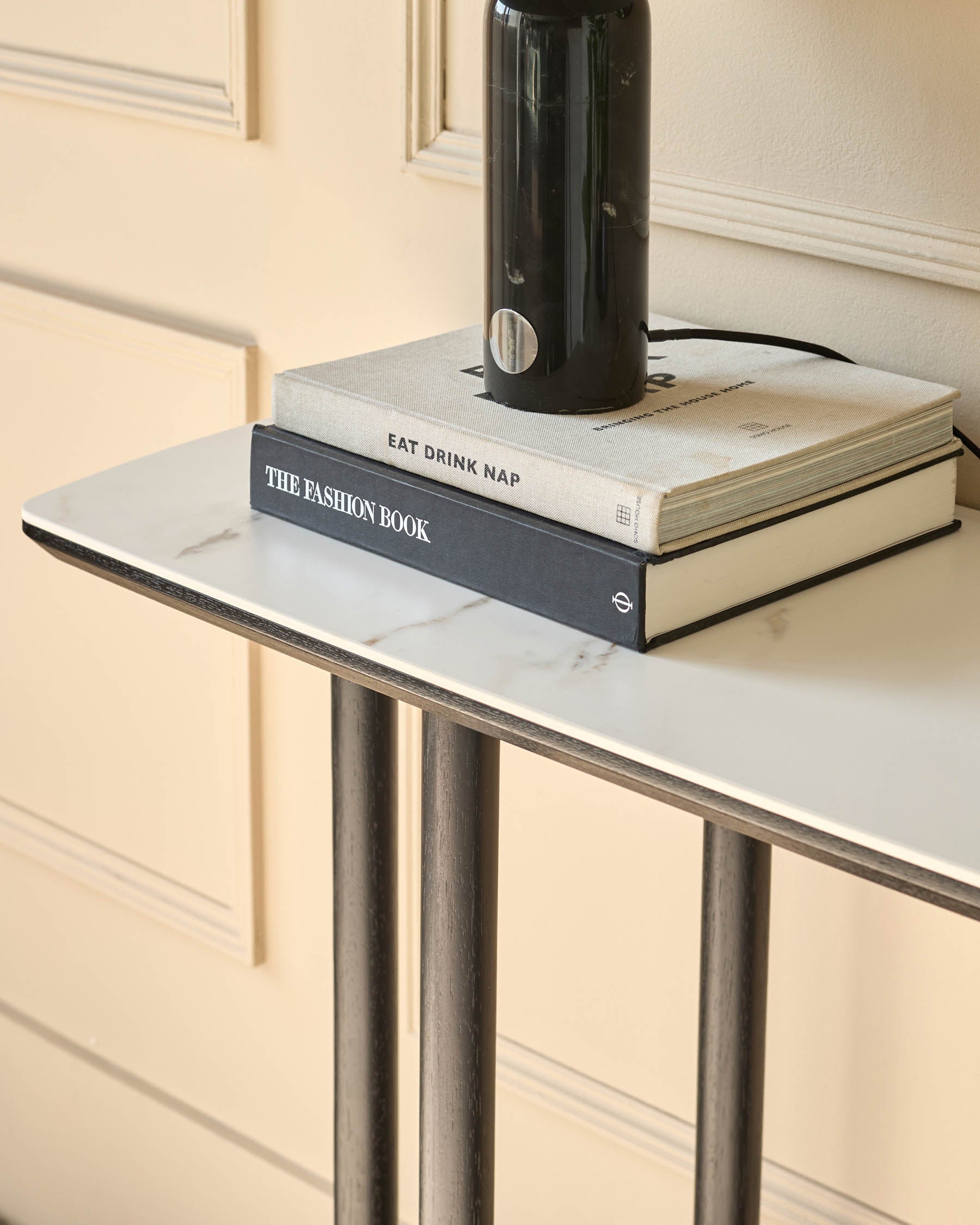 Table console en céramique naturelle Orlan