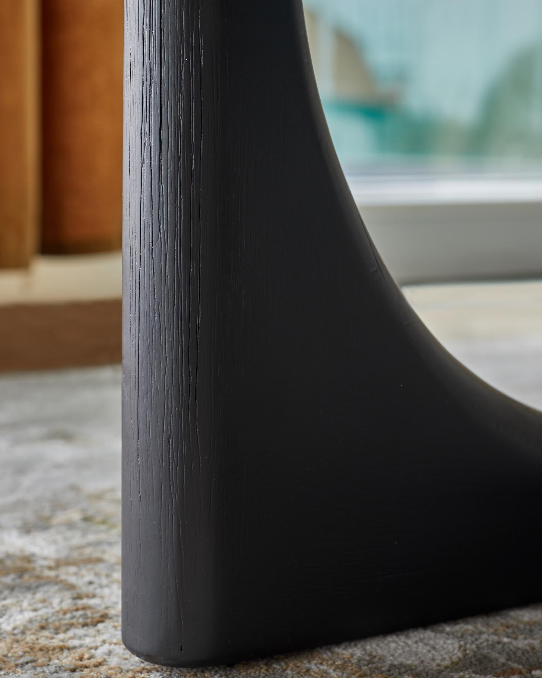 Banquette de salle à manger 3 places en velours champagne Orlan avec dossier