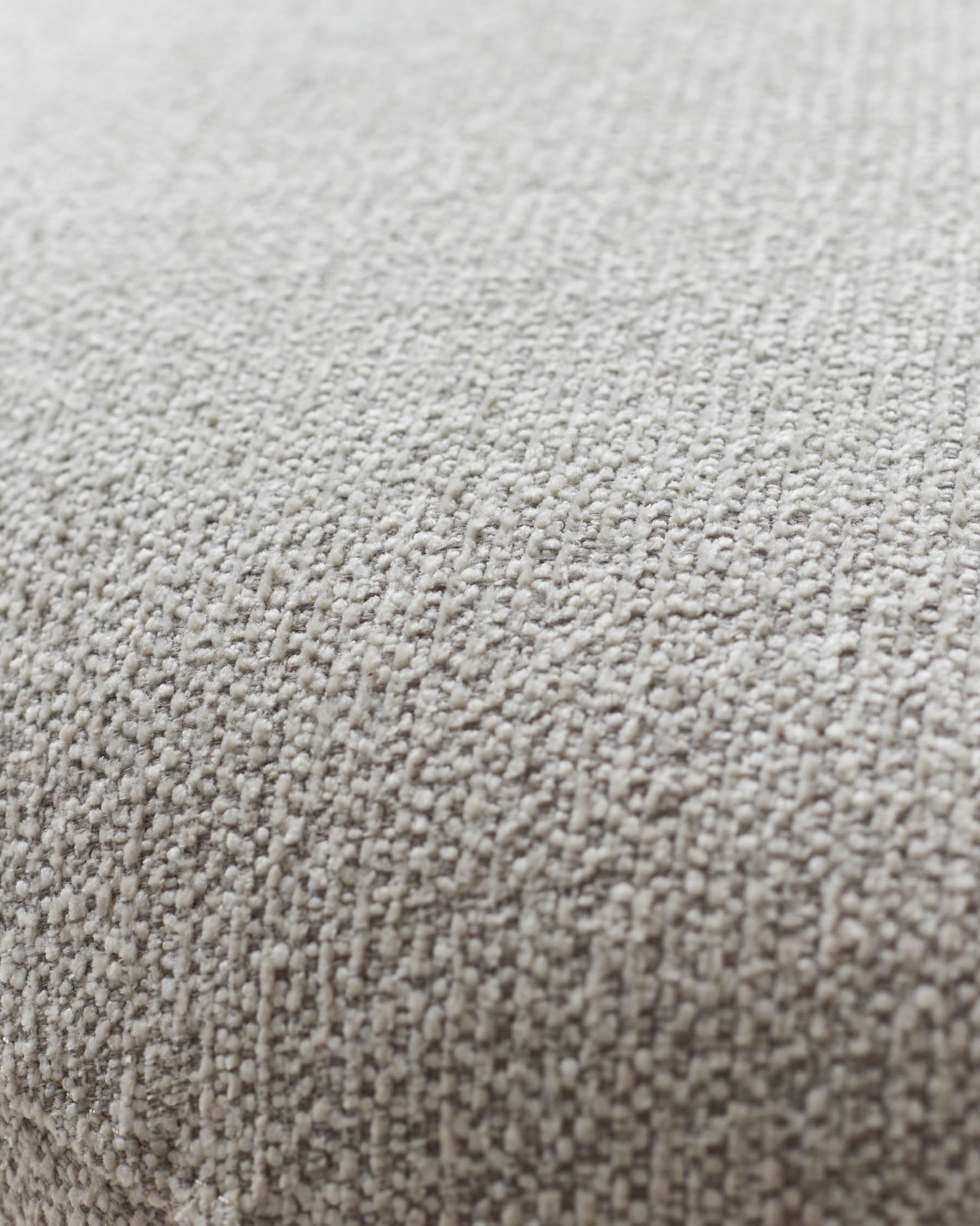 Canapé d'angle droit Ottilie en tissu naturel