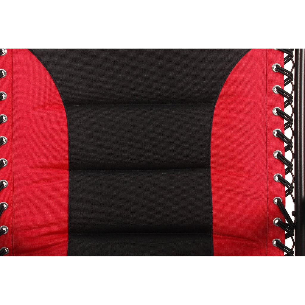 Fauteuil de salon surdimensionné XL rembourré à gravité zéro, accoudoirs larges, inclinable et réglable avec porte-gobelet - N/A