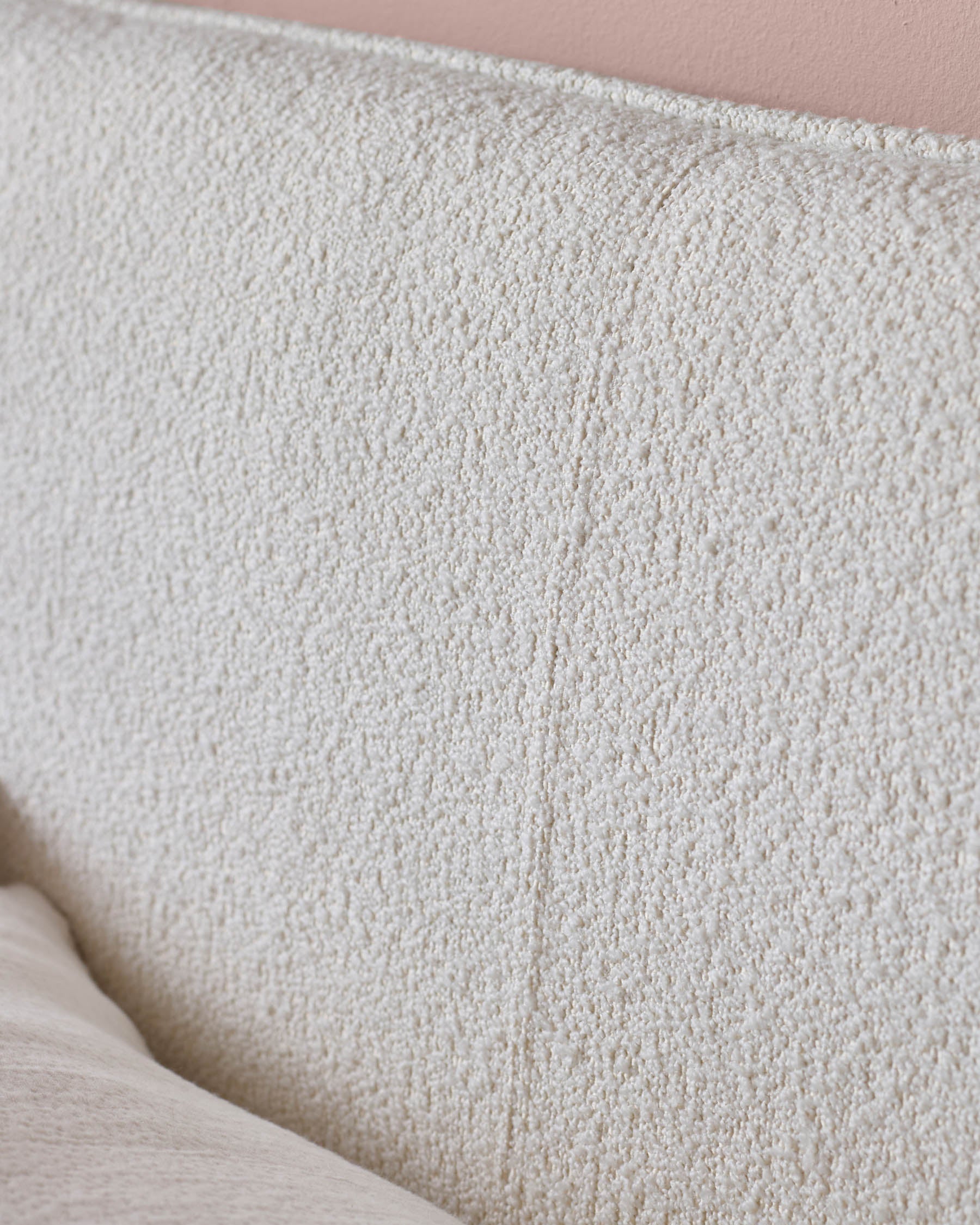 Lit Paolo Ivory Boucle King Size