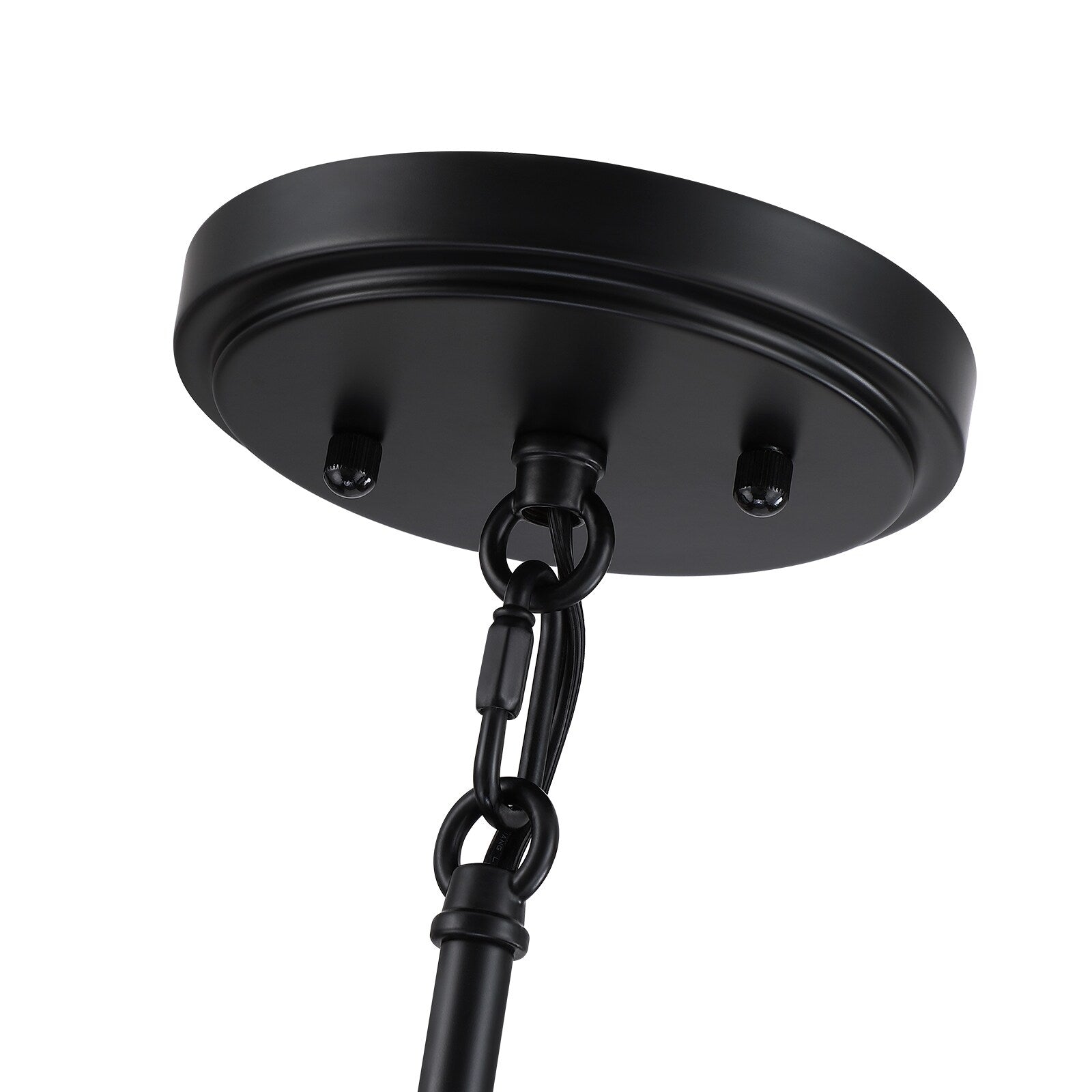 Lustre bohème moderne Piersan à 5 lumières avec abat-jour en rotin à plusieurs niveaux - 26 po de largeur