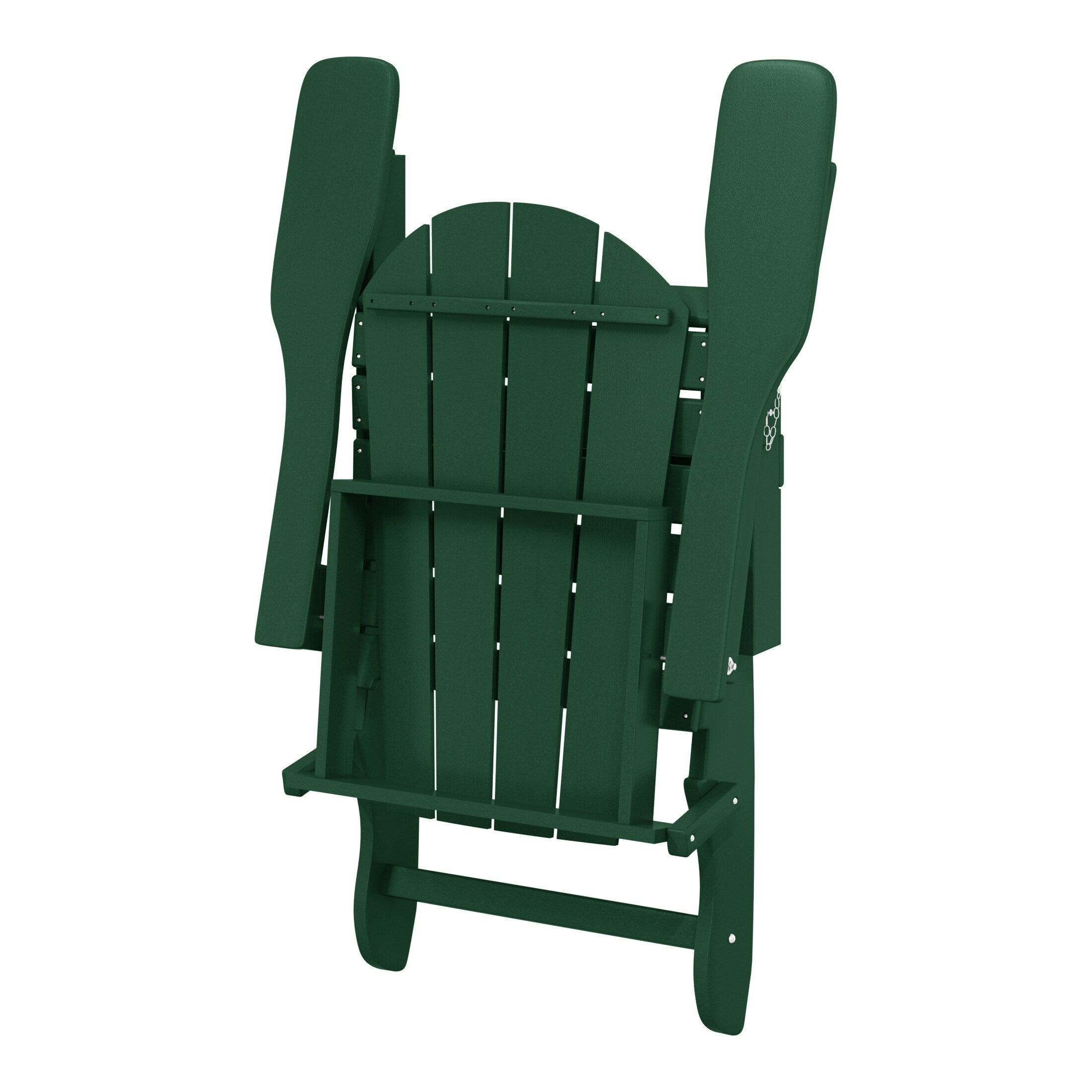 Chaises pliantes Adirondack Polytrends Laguna résistantes aux intempéries (lot de 2)