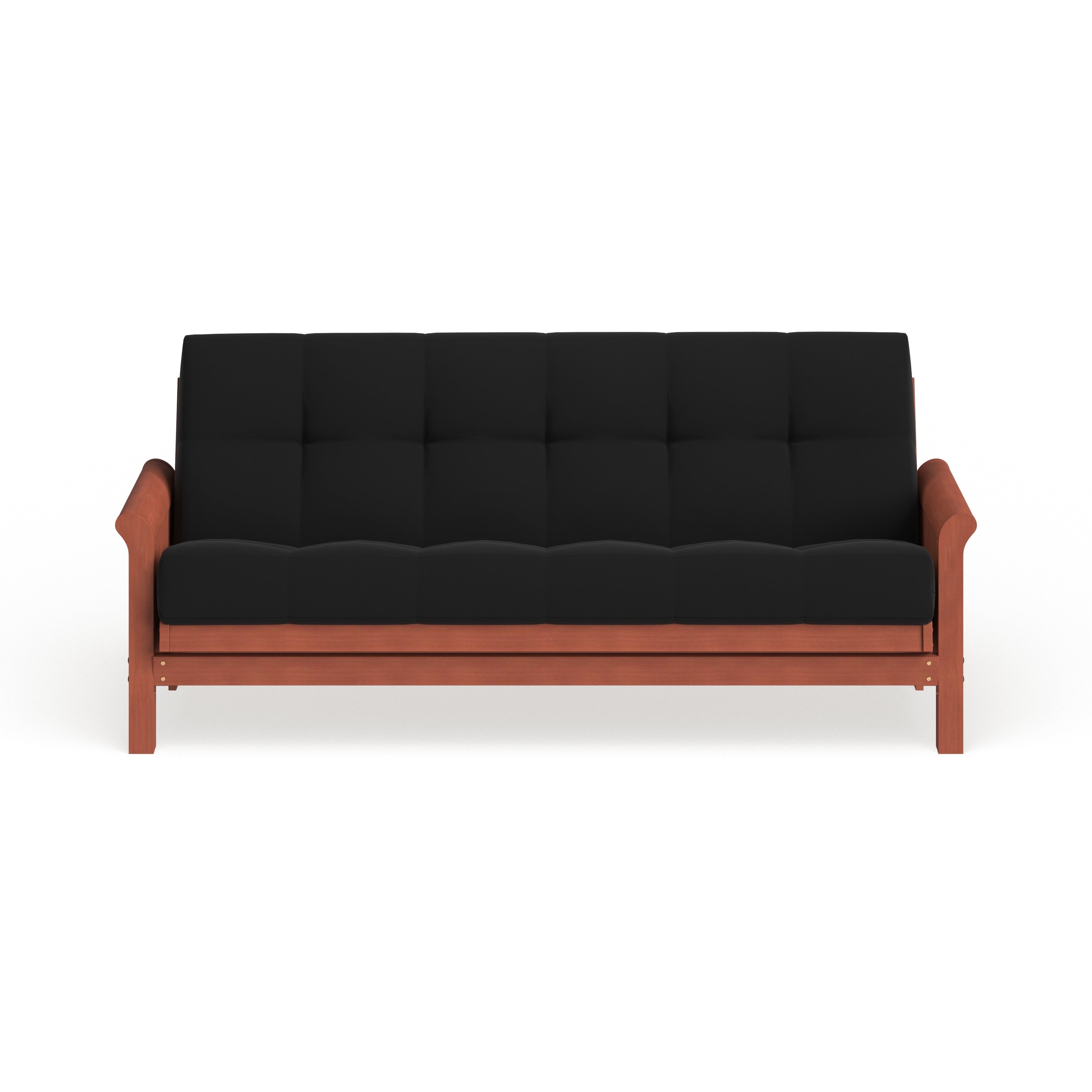 Matelas futon en sergé de 10 pouces d'épaisseur (simple, double ou grand lit)