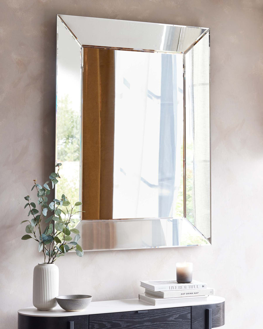 Miroir mural Darcy grand format uni