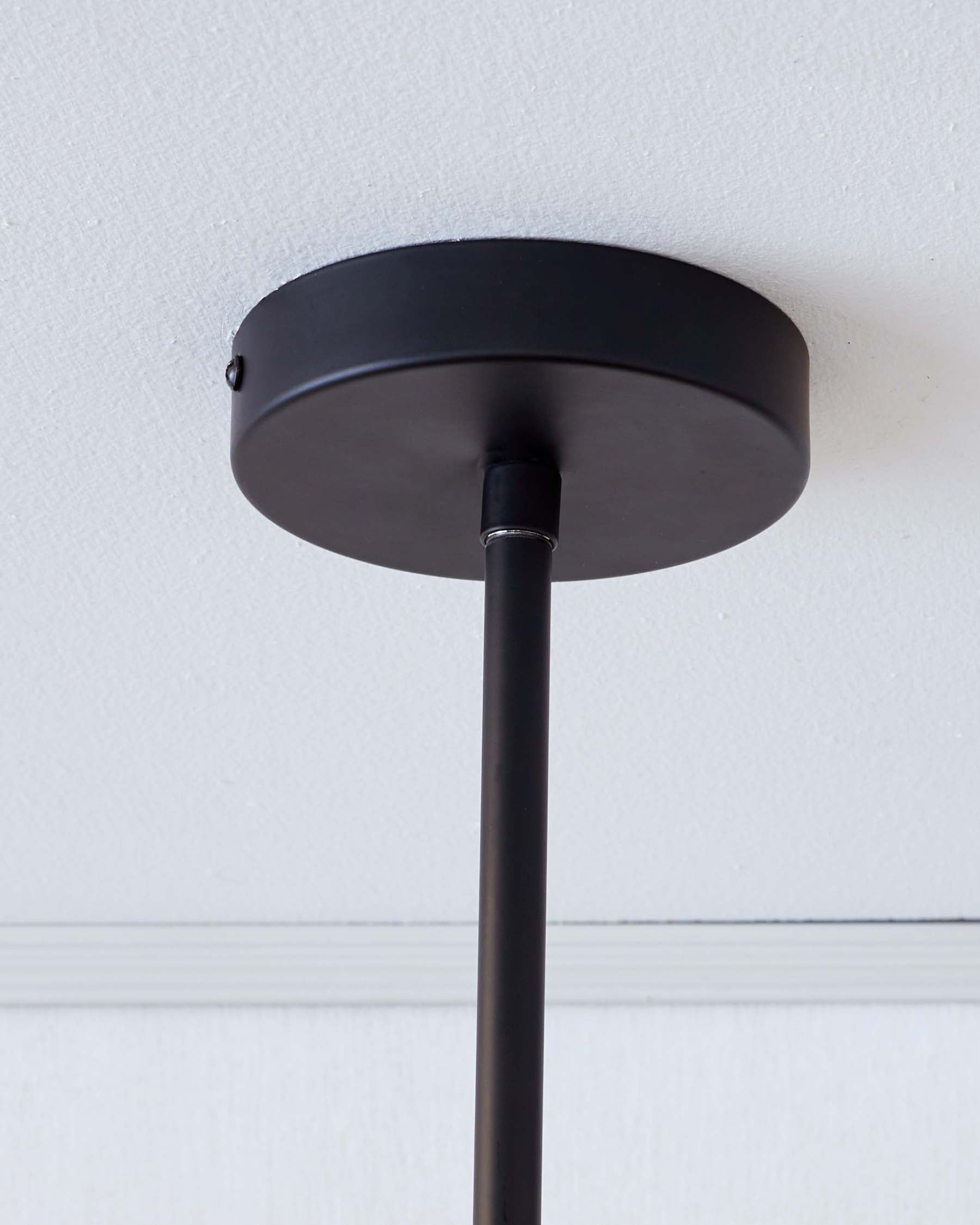 Suspension horizontale Riley effet marbre, 7 lumières