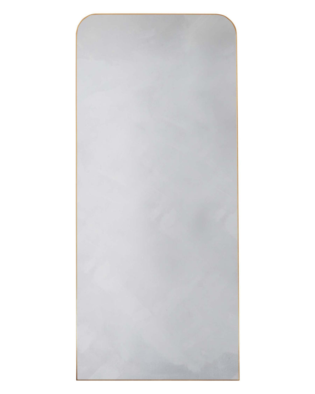 Miroir sur pied Rorik grand format, doré