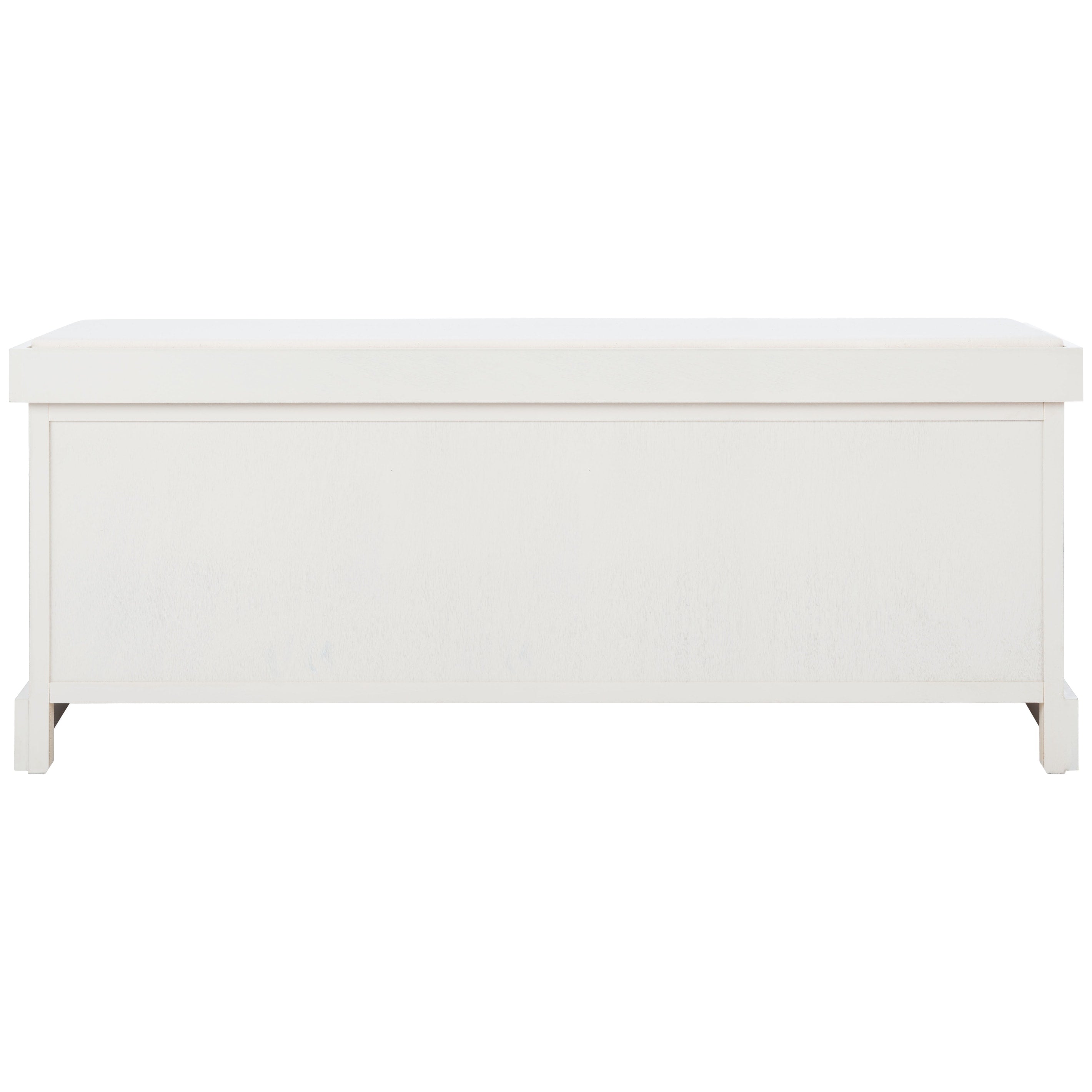 Banc de rangement à 3 tiroirs avec coussins SAFAVIEH Fiorello - 47,3 L x 15 L x 19 H - 47 L x 15 P x 19 H