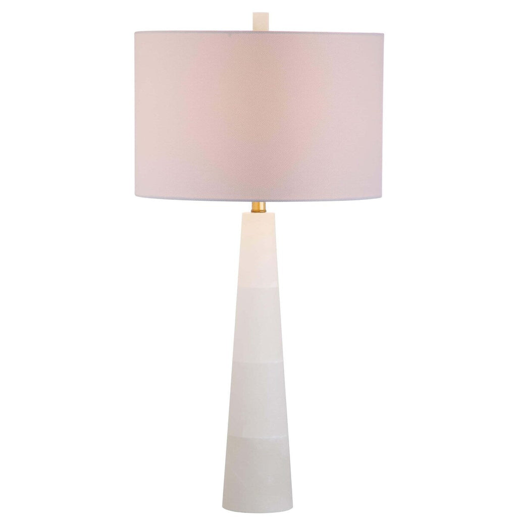 Lampe de table à DEL SAFAVIEH Lighting Giorgiana 30 pouces en albâtre - 15 x 15 x 30 - 15 L x 15 P x 30 H