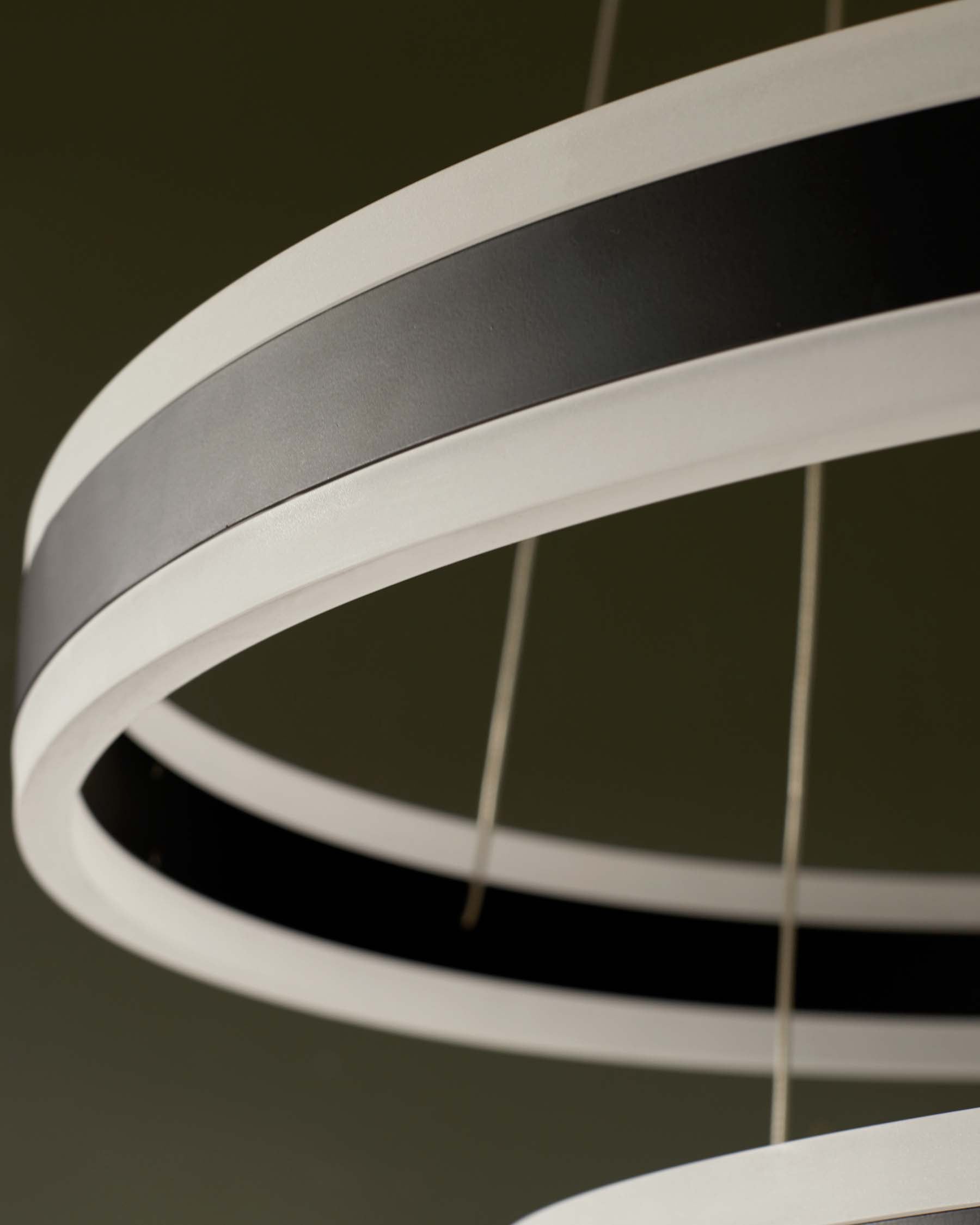 Suspension réglable Solana en métal noir