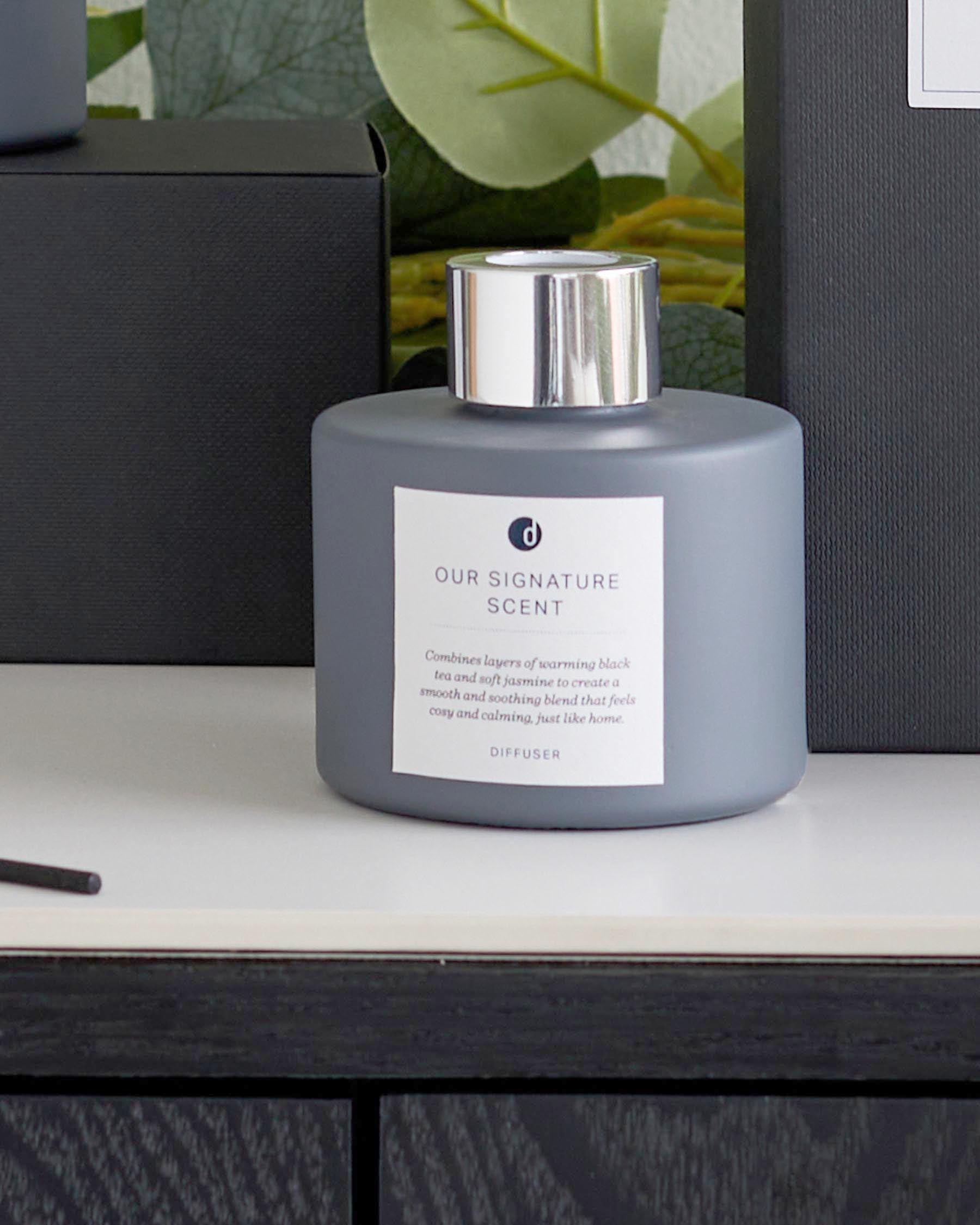 Diffuseur signature thé noir et jasmin blanc