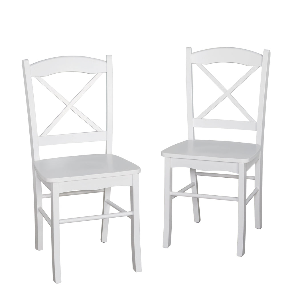 Chaises de salle à manger de style cottage de campagne Simple Living (lot de 2)