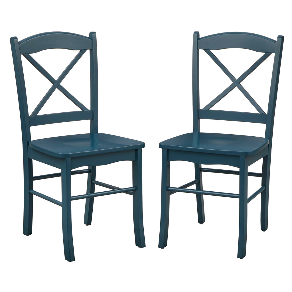 Chaises de salle à manger de style cottage de campagne Simple Living (lot de 2)