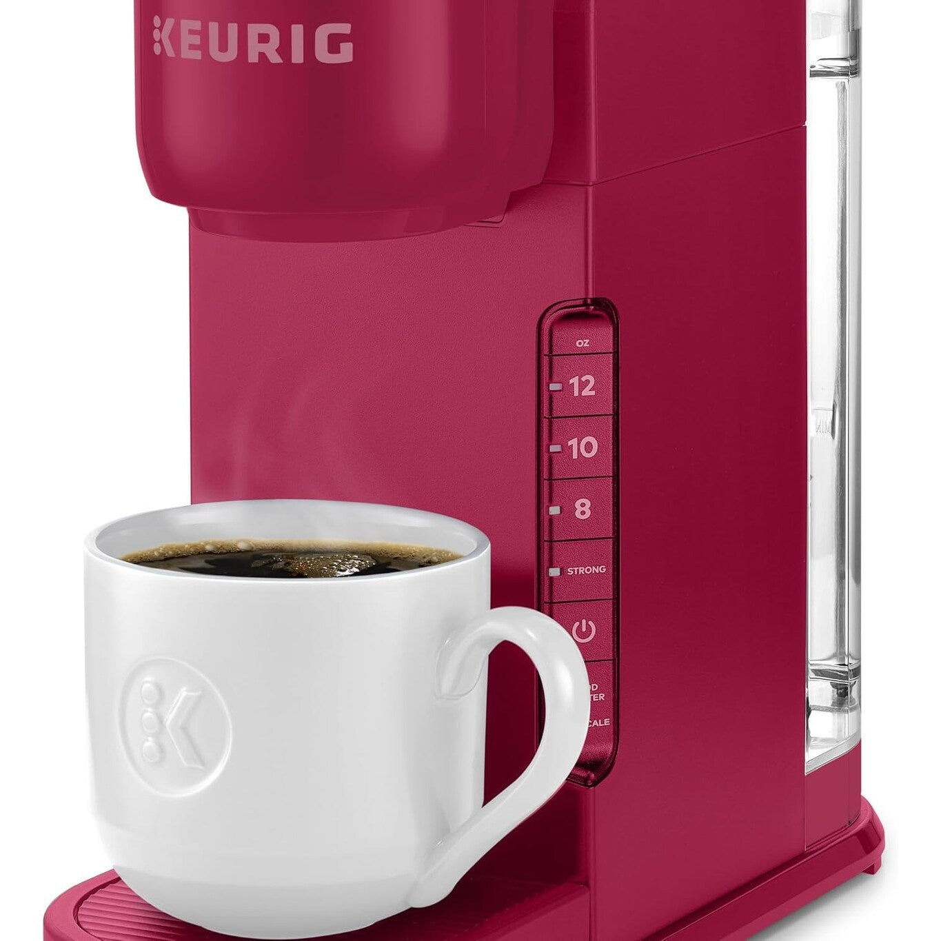 Cafetière K-Cup à dose unique, 3 tailles d'infusion, infusion forte, réservoir de 1,27 l, couleur baie des îles