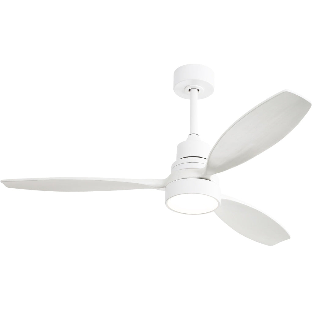 Ventilateur de plafond d'intérieur en bois Sofucor 52 avec télécommande et éclairage intégré en option