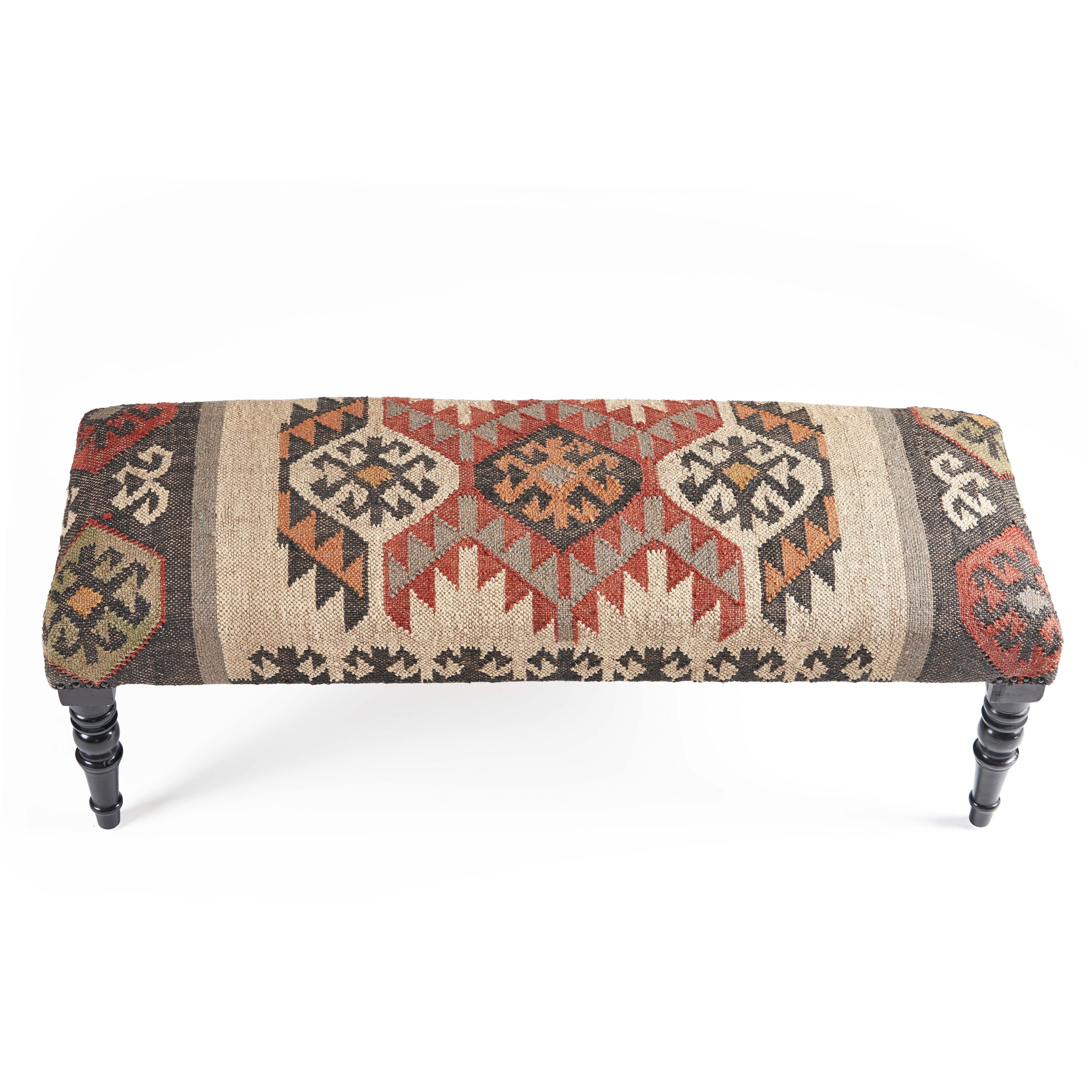 Banc d'intérieur Sevita Southwestern 16L x 47L x 18H - 16L x 47L x 18H