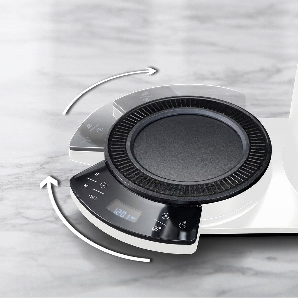 Cafetière filtre Vision Luxe 12 tasses avec tableau de bord rotatif