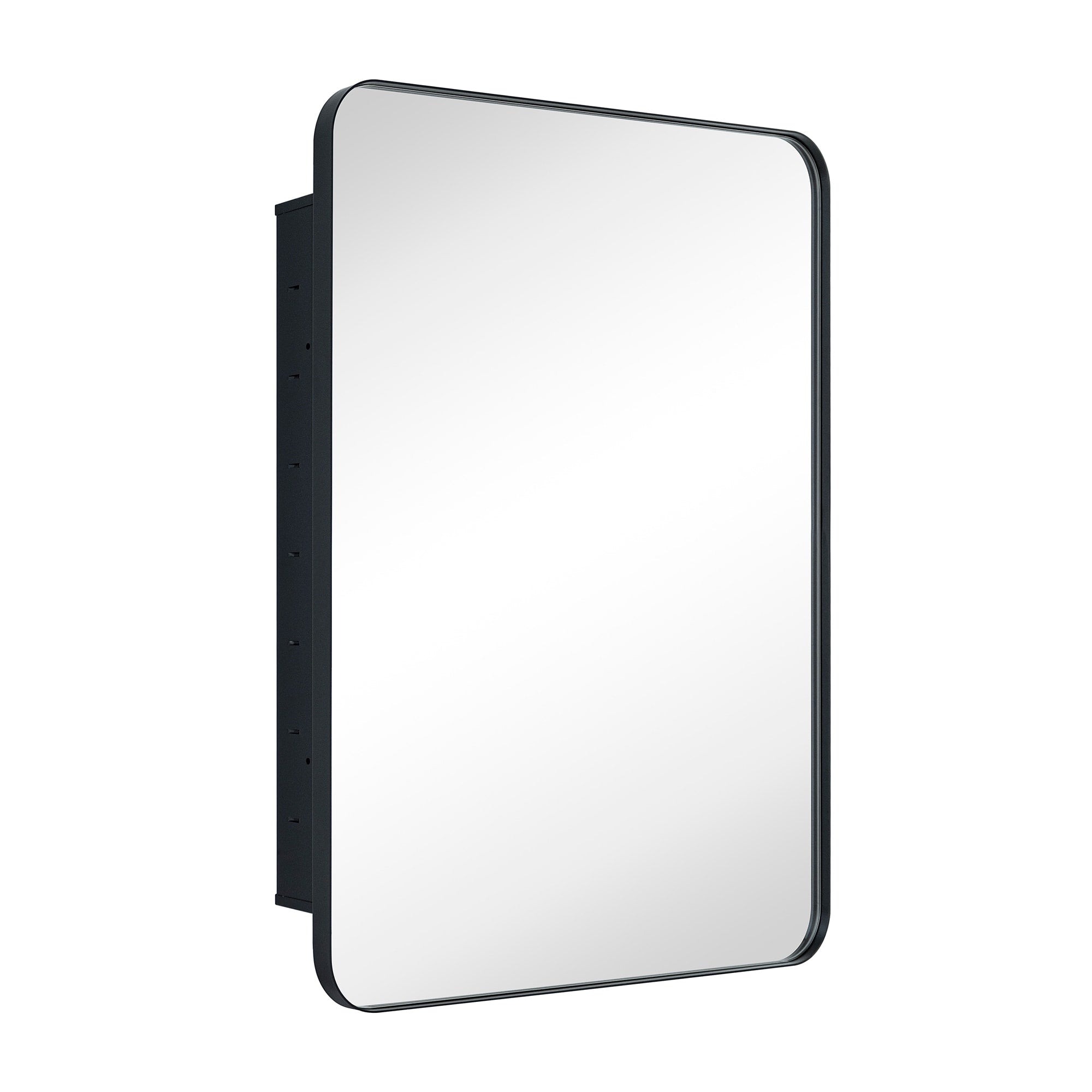 Armoire à pharmacie encastrée TEHOME WH avec miroir et étagères réglables