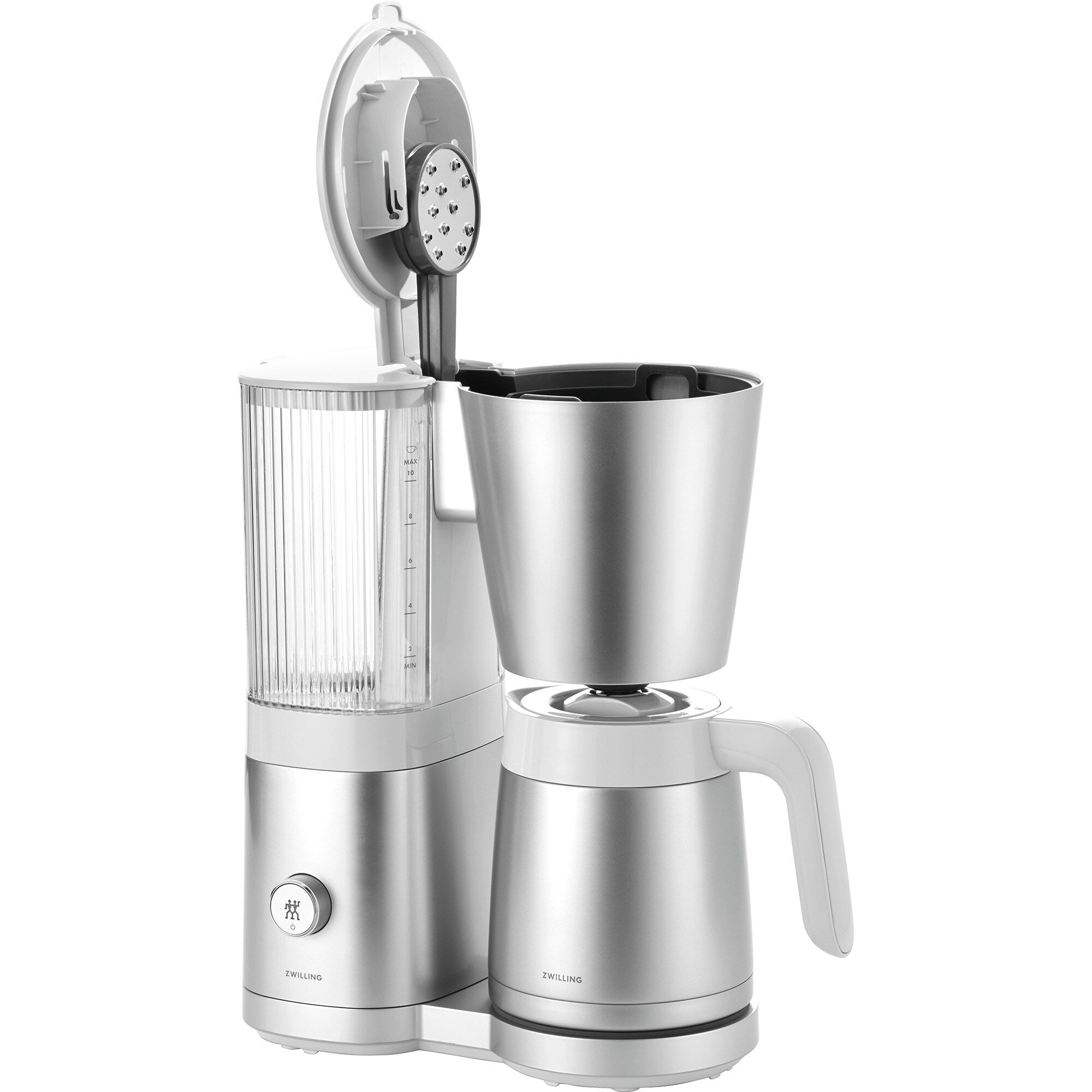 Cafetière filtre ZWILLING Enfinigy avec carafe isotherme 10 tasses, récompensée par la norme SCA Golden Cup - 2,5 pintes