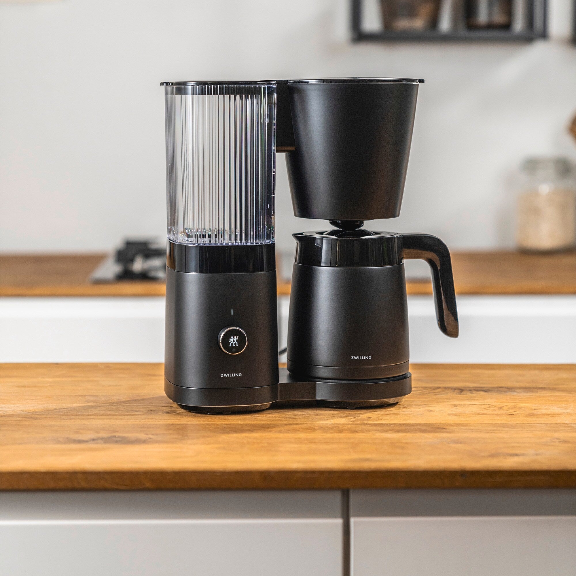 Cafetière filtre ZWILLING Enfinigy avec carafe isotherme 10 tasses, récompensée par la norme SCA Golden Cup - 2,5 pintes